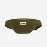 Sac Banane Olivia effet laine khaki - Hindbag